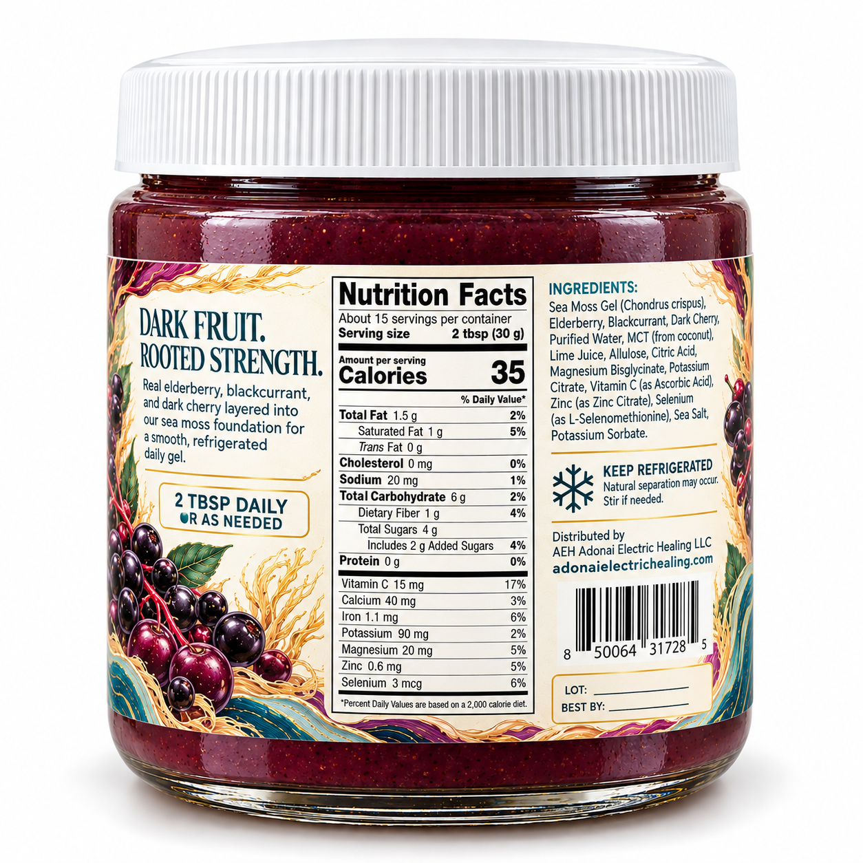 Elderberry Sea Moss Gel