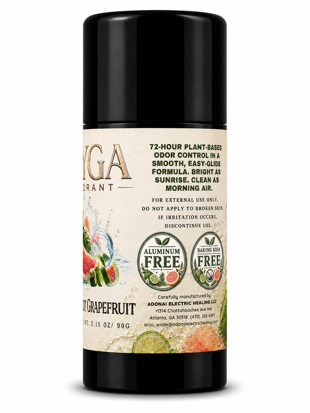 Bergamot Grapefruit Deodorant