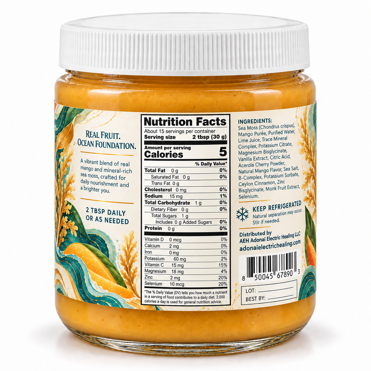 Mango Sea Moss Gel