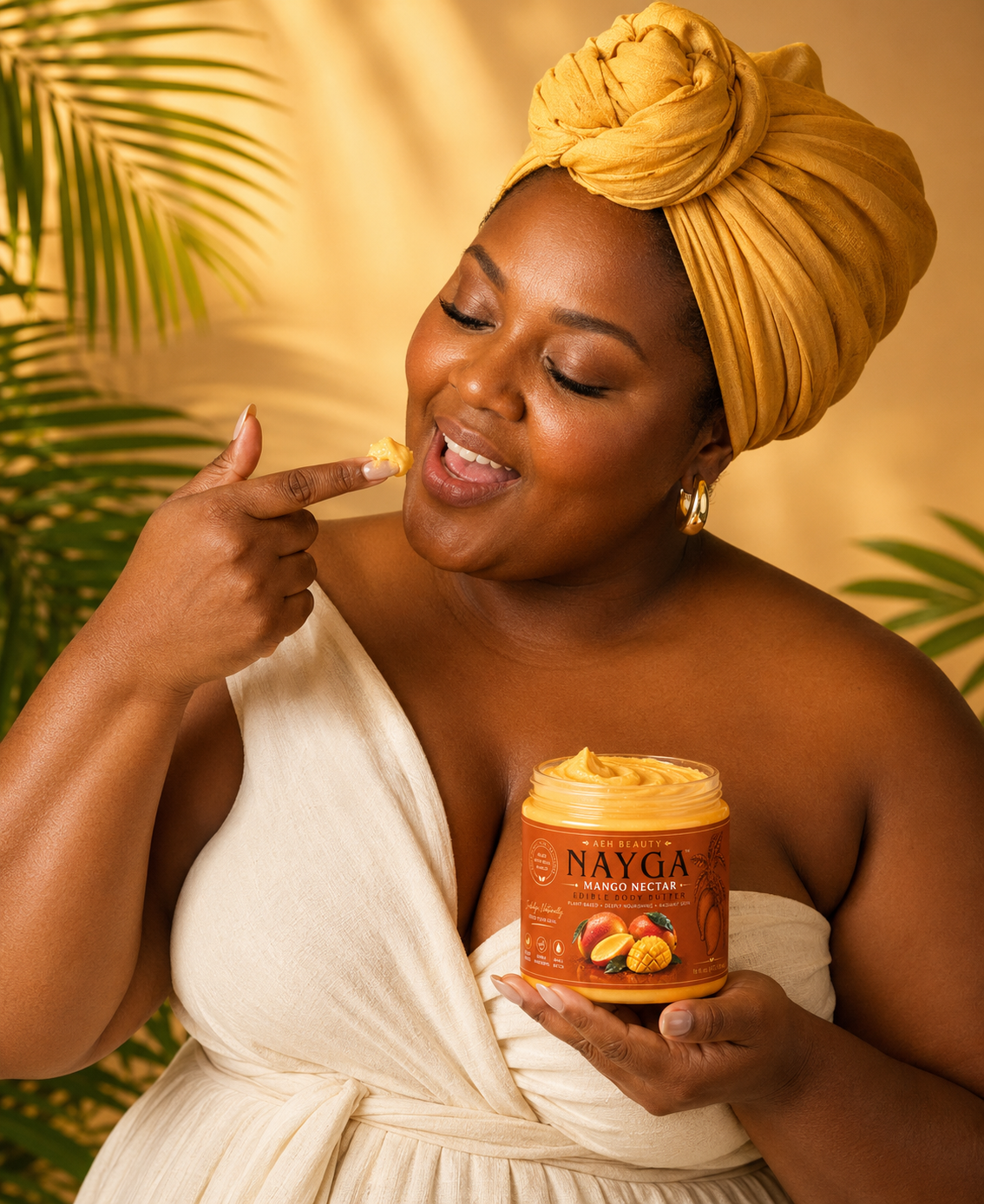 Mango Nectar Body Butter (Edible)