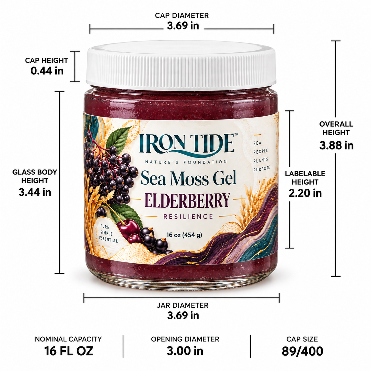 Elderberry Sea Moss Gel