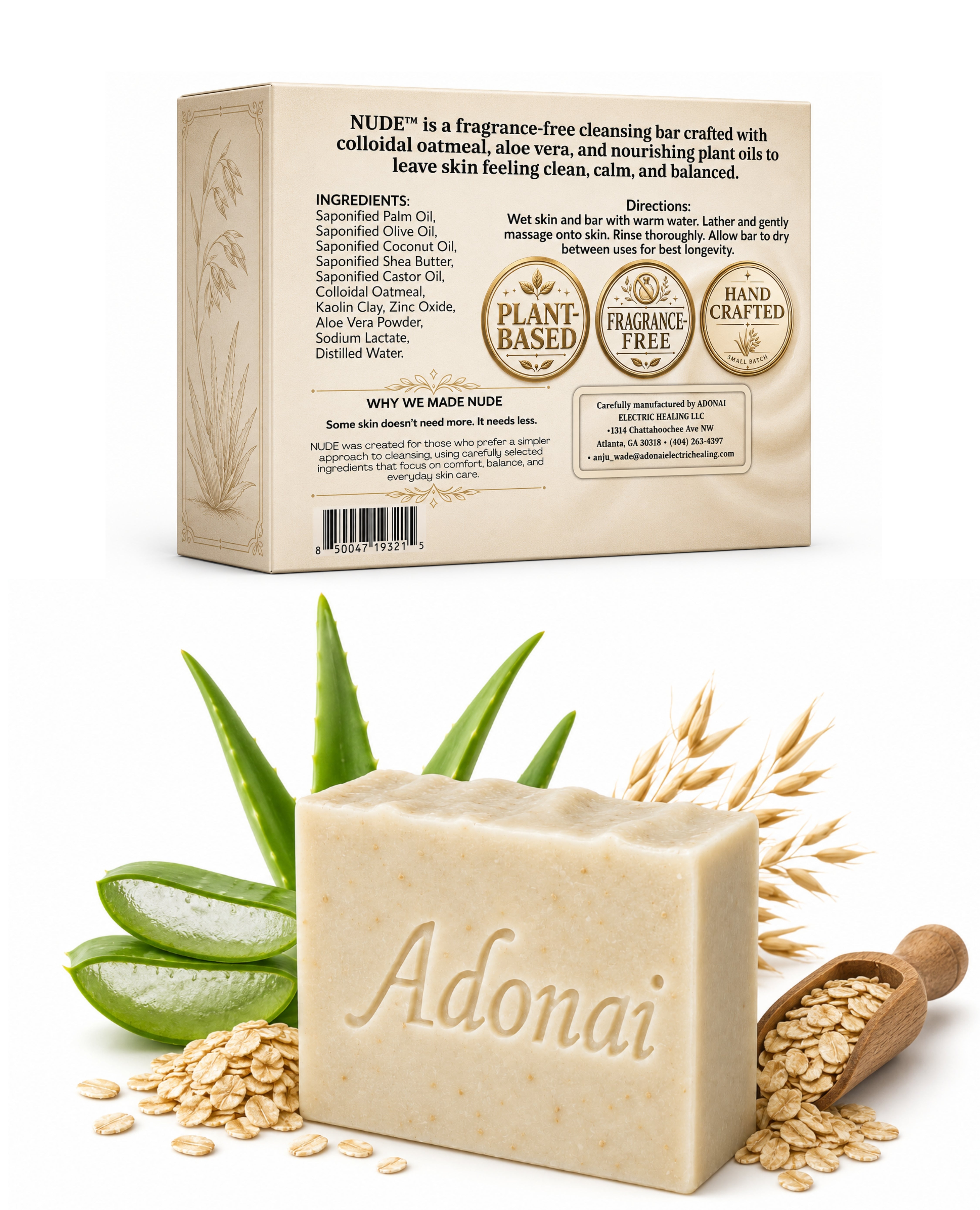 Nude (Bar Soap)