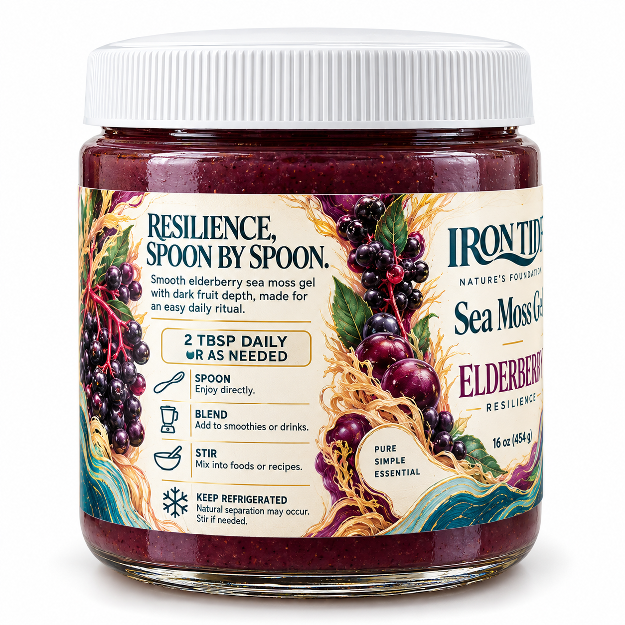 Elderberry Sea Moss Gel