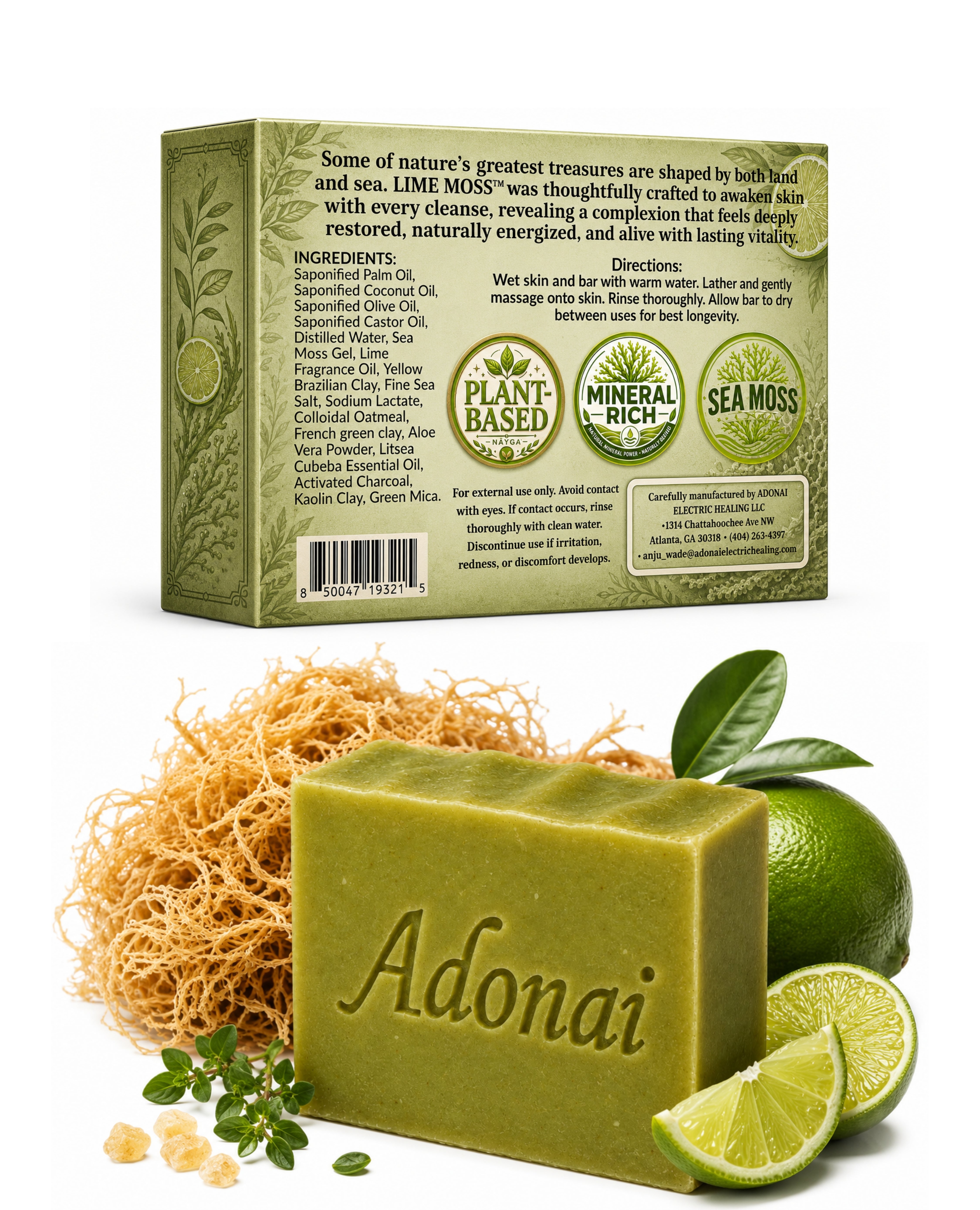 Lime Moss (Bar Soap)