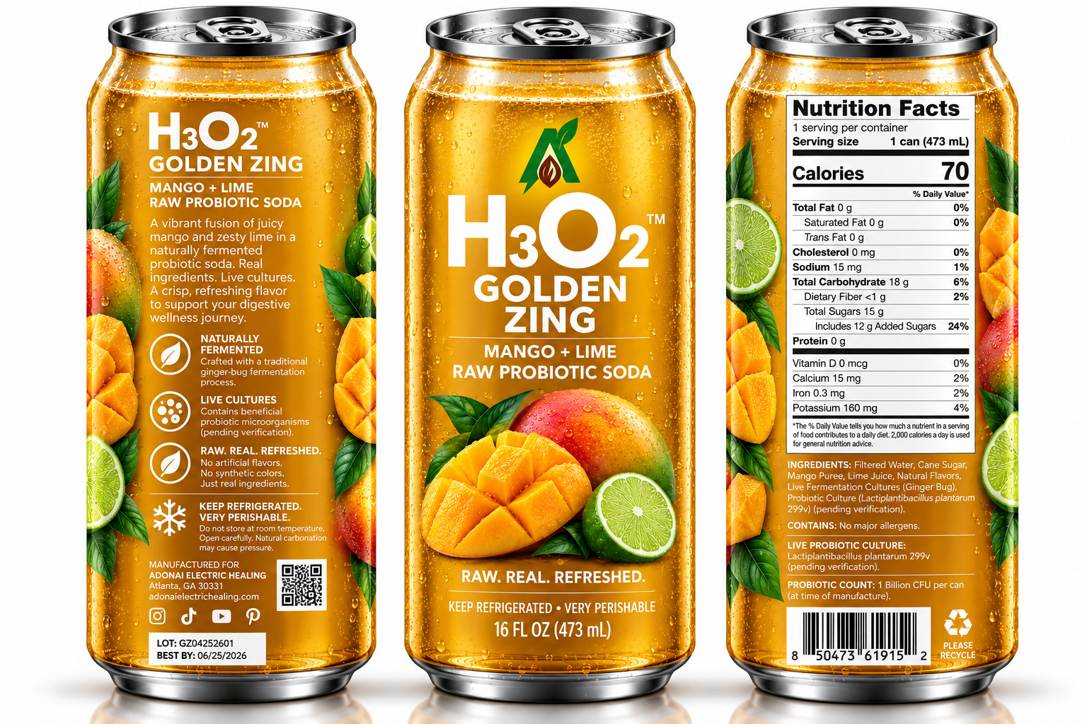PROBIOTIC SODAS