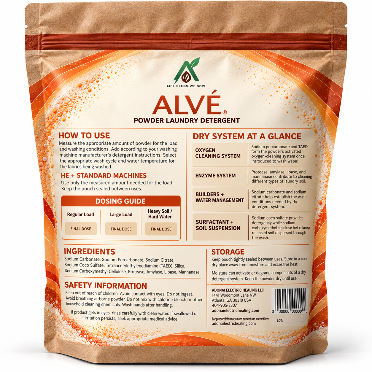 LAUNDRY DETERGENT POWDER