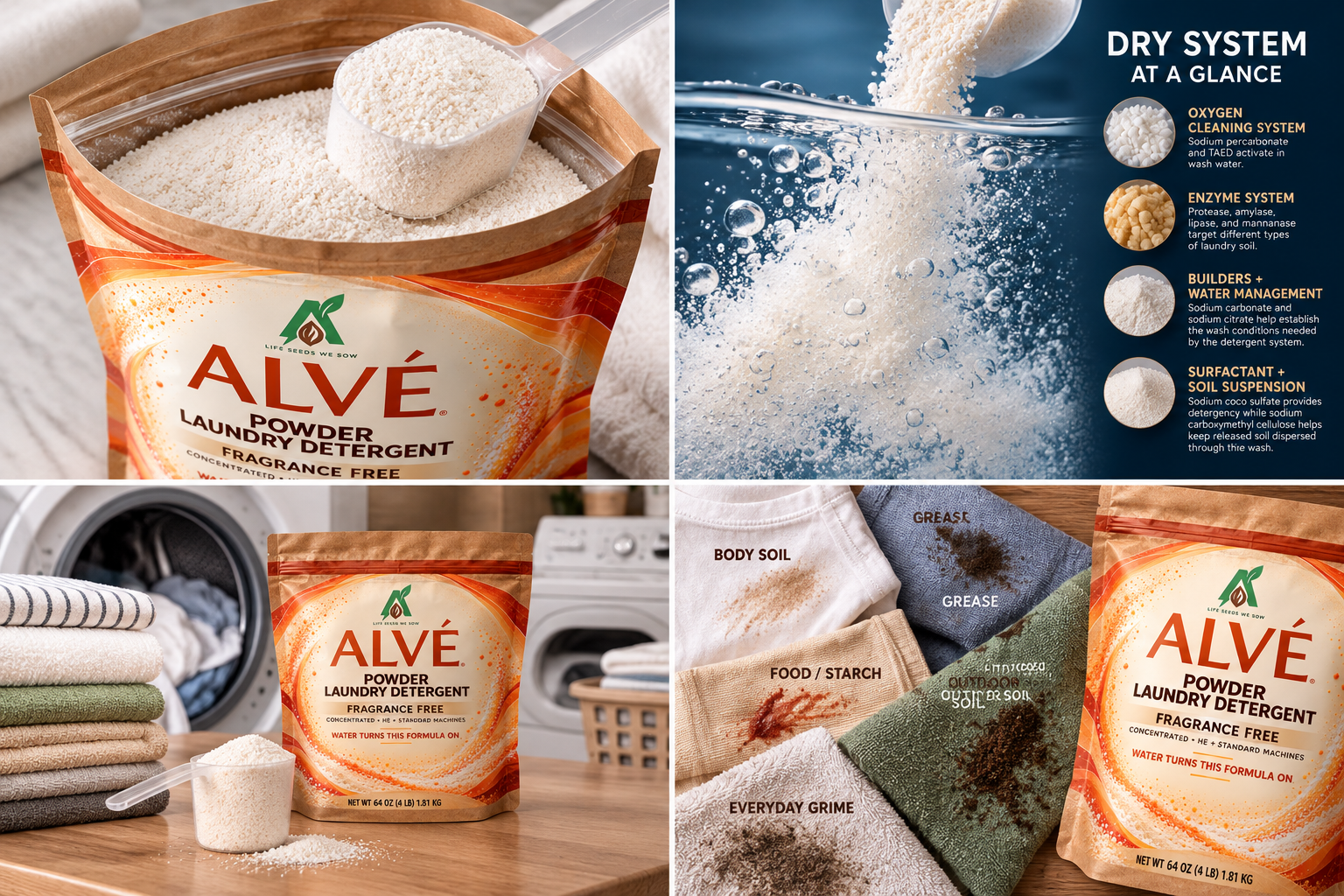 LAUNDRY DETERGENT POWDER