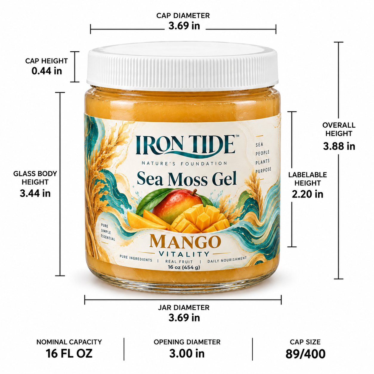 Mango Sea Moss Gel