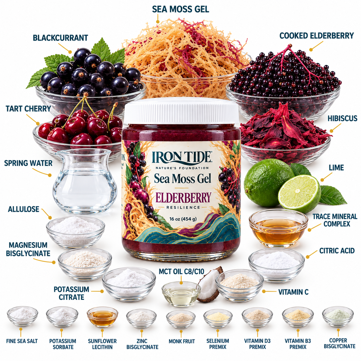 Elderberry Sea Moss Gel