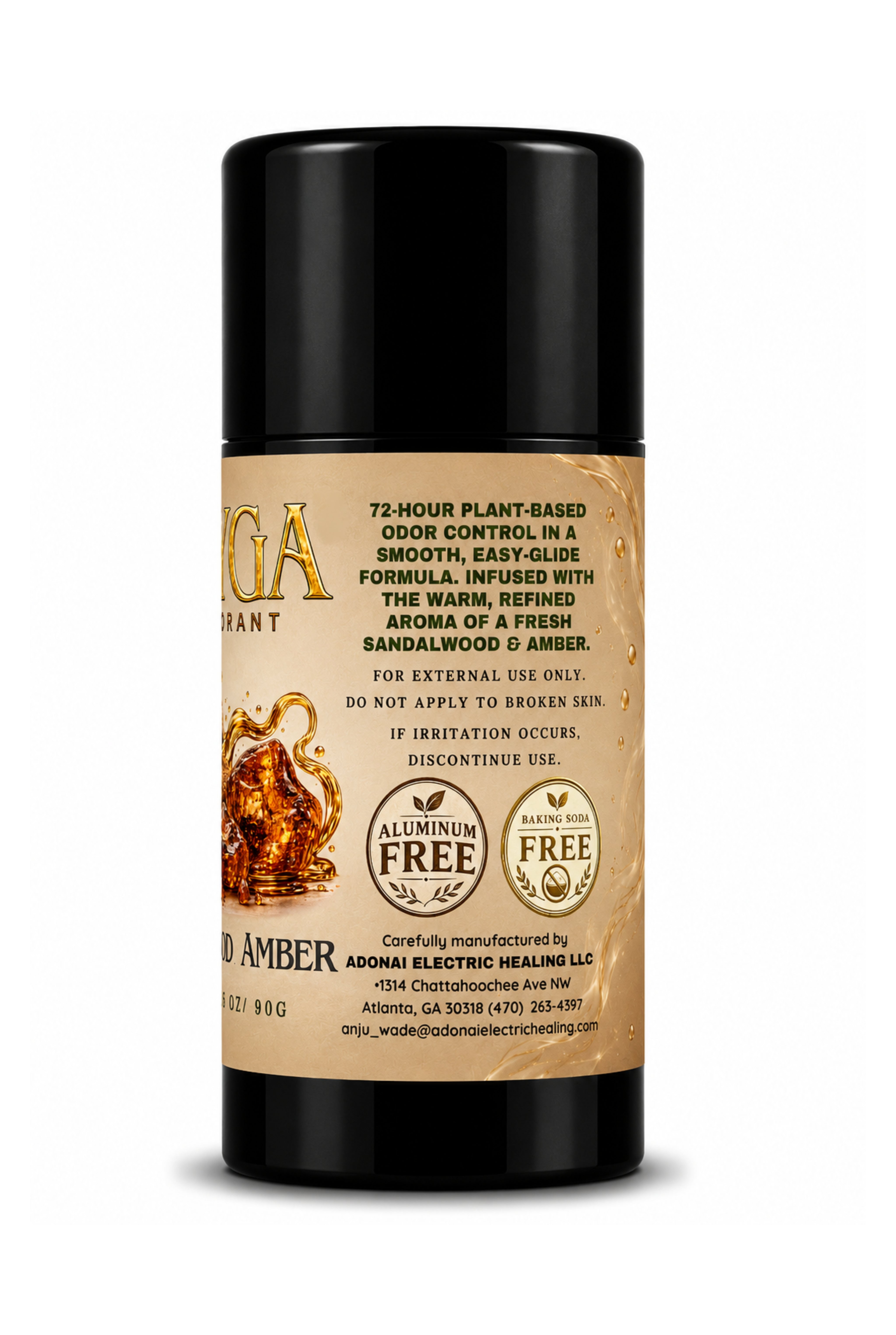 Sandalwood Amber Deodorant