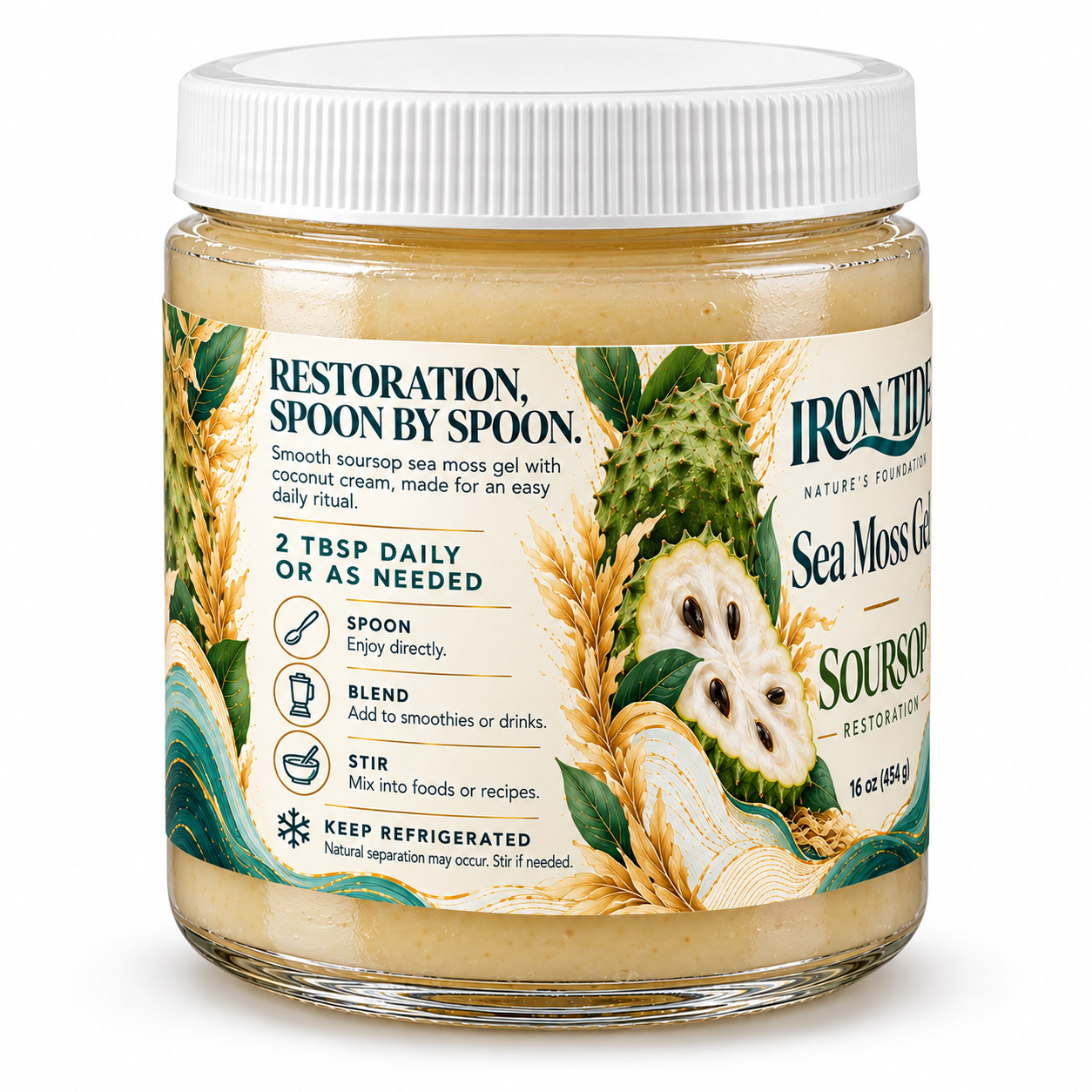 Soursop Sea Moss Gel